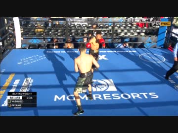 遅くなってスミマセン　パヤノ復帰戦　相手は無敗のホープ