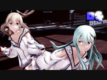 【MMD艦これ】鈴谷と熊野でロキ　折岸みつコスプレVer　歌詞つき
