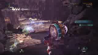 【MHW】歴戦王ネルギガンテ　狩猟笛ソロ　無被弾　10分11秒　(オトモ・落石・ガジャブー・縄張り争いなし)