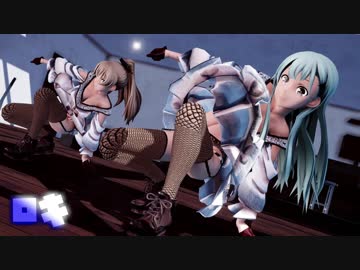 【MMD艦これ】鈴谷と熊野でロキ　折岸みつコスプレローアングルVer　歌詞つき