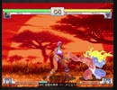 ストⅢ リョナ エレナさん腹パンをくらいまくる