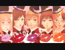 【APヘタリアMMD】淑女達でガチ百合の女王【白洪摩捷辺】