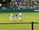 2008/5/31　西武ドーム　レオ vs ドアラ　バク転対決 その1