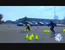 [ストリートミニ四駆]Kronin and Jem race in Bologna!