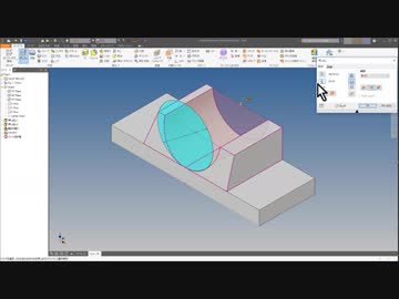 Inventor2019-CAD利技3次元のH22前期準1級の課題を作ってみた