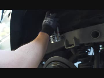 タイヤハウス内の防錆アンダーコート シャシーコートブラック塗装