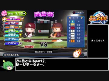 【ゆっくり】パワプロ2019ペナントを岡山の力で日本一にしたい part2