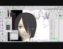 【モデリング】石上会計を作る　その4（髪）【かぐや様は告らせたい】