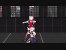 【ヒメヒナMMD】踊りにキレがありすぎるし隙あらばコマネチしようとする田中ヒメとひたすら可愛い鈴木ヒナ【ヒメヒナ合作単品】