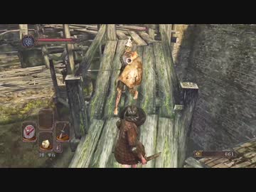 【初見】厨二病の私が嫁を作ってダクソ２をやる【実況】part3-1