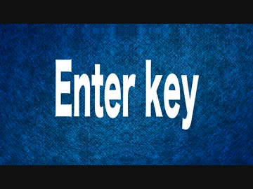 【ニコラップ】Enter key【YORU】