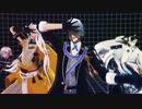 【MMD刀剣乱舞】チーム銀髪に一騎当千踊って貰った