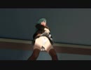 【MMD】鈴谷が職員室で純情☆ファイター　たくし上げ