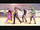 【MMD銀魂×MMD刀剣乱舞※閲覧超絶注意】『ヒビカセ』【晋助審神者&東西槍&燭台切/お着替え有】