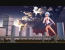 【MMD】天羽ソラちゃんがステージ気分で足場疾走