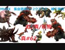 【MHXX縛り実況 真#62】紅/青/紅熊VS紅兜アオアシラ×2、アオアシラ他