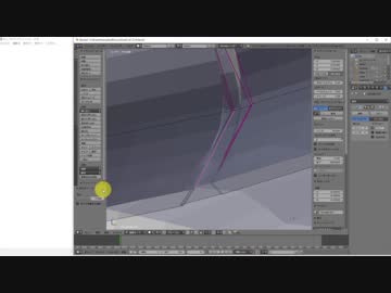 【blender】作業動画　part14 　9時間49分～