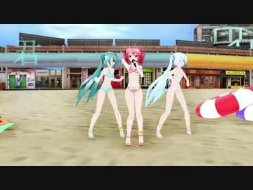 【MMD】君の知らない物語【Ｙohl流Lat式水着モデル】