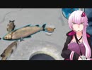 氷の池で魚釣り【Ice Lakes】ラーメンと僕とスピナーベイト