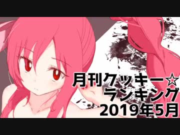 月刊クッキー☆ランキング2019年5月号