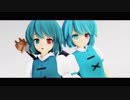 【東方MMD】すけ式半袖小傘とすけ式原作カラー風小傘でWAVE