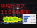 Dragons Dogma Online 「黒呪のピアス１５００箱開封&検証」