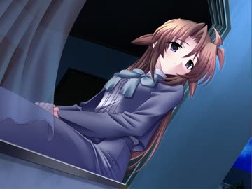 屋根づたいの君へ プレイ動画　パート21　依乃里END