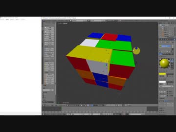 【blender】作業動画　part16 　11時間33分～