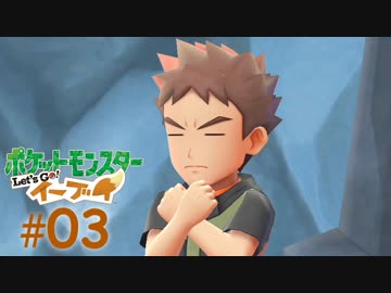 【実況】ねこ飼えないからイーブイ飼う part３ タケシ