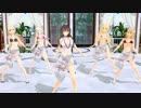 【MMD】 ビキニな戦艦達で ♪ 気まぐれメルシィ ♪ [1080P]