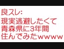 【2ch】現実逃避したくて青森県に３年間住んでみたｗｗｗｗｗｗ
