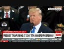 トランプ大統領: ノルマンディーの「D-DAY75周年式典」での演説