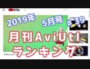 月刊AviUtlランキング 2019年05月号 #39