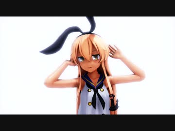 【MMD艦これ】島風で PiNK CAT 【カメラ配布】
