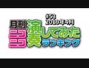月刊ニコニコ演奏してみたランキング #53　2019年4月
