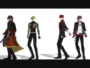 【MMD刀剣乱舞】 LaLaL危 【古備前・大倶利伽羅・明石国行】