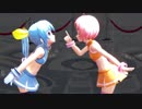 【MMD】かりんちゃんにドッペりひっつかれル天羽ソラたん