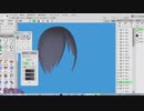 【モデリング】石上会計を作る　その5（髪）【かぐや様は告らせたい】