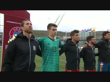 《EURO2020》 【予選：グループF】 [第3節] フェロー諸島 vs スペイン（2019年6月7日）
