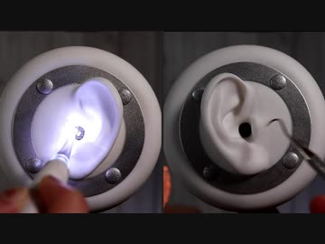 ASMR 耳の検査 - 耳介タッピング/耳かき | No Talking