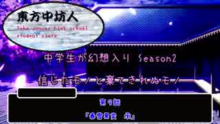 『幻想入りシリーズ』中学生が幻想入り2期　9話（東方中坊人）