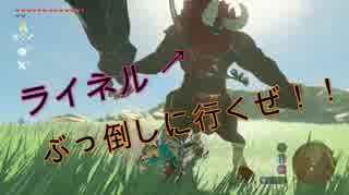 【ゼルダの伝説】ビタロックを使ったライネル攻略法！！ブレスオブザワイルド＃１０【ニンテンドースイッチ】