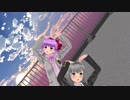 JKな妖夢さんとパチュリーさんが45秒で何ができるを踊ってくれました【東方MMD】