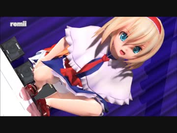 【東方MMD】ちびアリスとレア様のミニスカ対決【KILLER B】【リク対応】