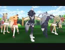 【MMD／けもフレ】 オオカミとキツネ達でU.S.A. 【ミクカバー】