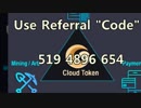 Cloud Token☆Use Referral Code 519 4896 654
