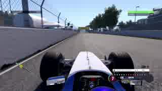 F1 2018 CAN クラシック 2003 Williams タイムトライアル　ドライバー視点