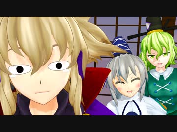 おーちたおちた！なーにがおちた？【東方MMD紙芝居】