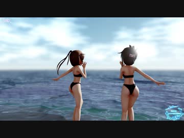 【MMD艦これ】Lamb.（電ちゃん文月）【raymmd1.3試し】