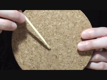 [音フェチ] コルクを耳かきで引っかく音 [睡眠用・作業用] [ASMR]